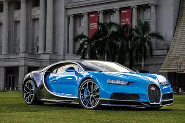 Bugatti Chiron front exterior