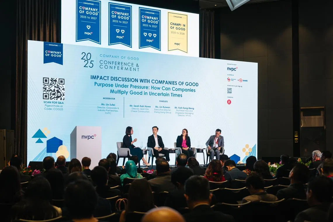SMEs dominate at NVPC’s Company of Good Ceremony in 2025 | PEAK Singapore