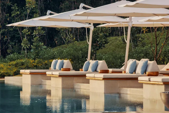 Ember Beach Club at the resort. (Photo: One&Only Desaru Coast)