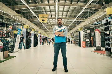 Decathalon's CEO Stephan Veyret