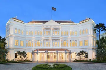 Raffles Hotel facade
