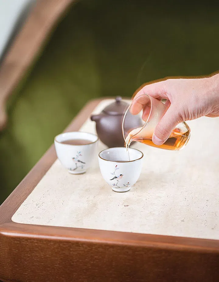 In Hong Kong, Mora sources its teas from family farms that produce tea by hand and respect the land.