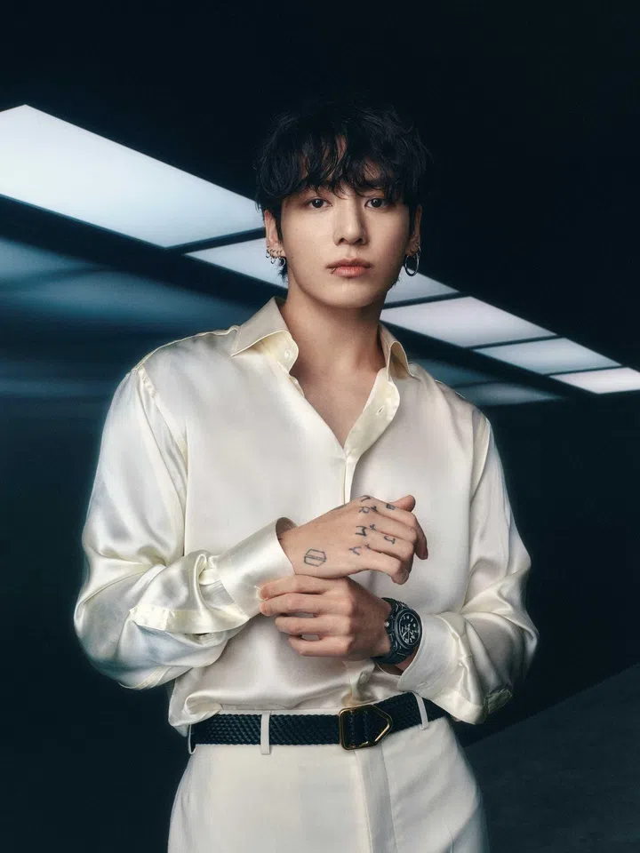 BTS star Jung Kook wears luxury brand Hublot’s Big Bang Original Unico watch