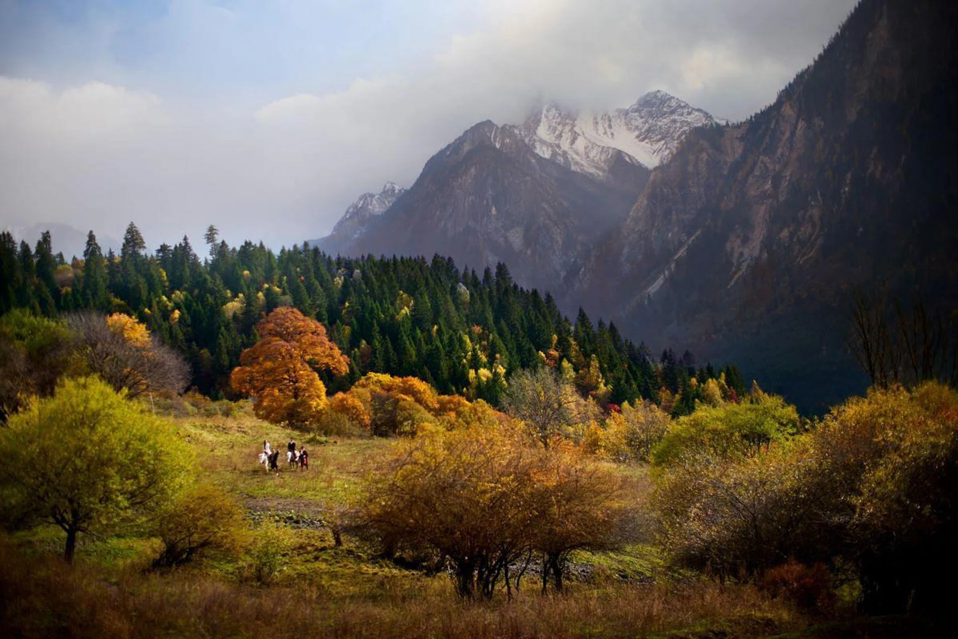 Experience northern Sichuan in different seasons. (Photo: Rissai Valley, a Ritz-Carlton Reserve)