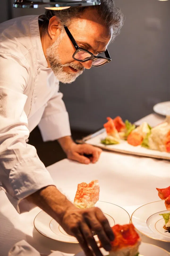 Massimo Bottura at Osteria Francescana. (Photo: Marco Poderi)