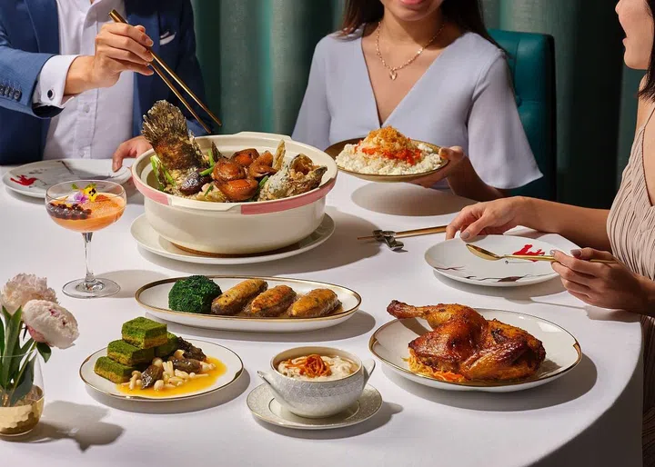 Madame Fan's Communal set menu. (Photo: Madame Fan)