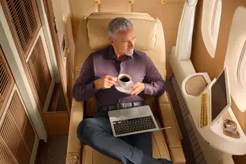 emirates first class cabin experience