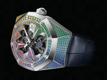 Audemar Piguet Royal Oak Concept Flying Tourbillon gems rainbow