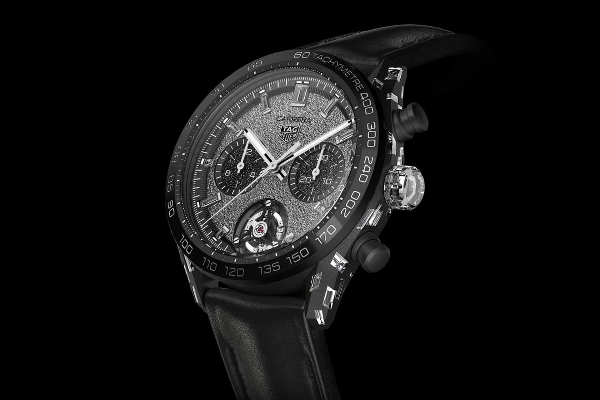 Tag Heuer Carrera Plasma Tourbillon Nanograph diamond