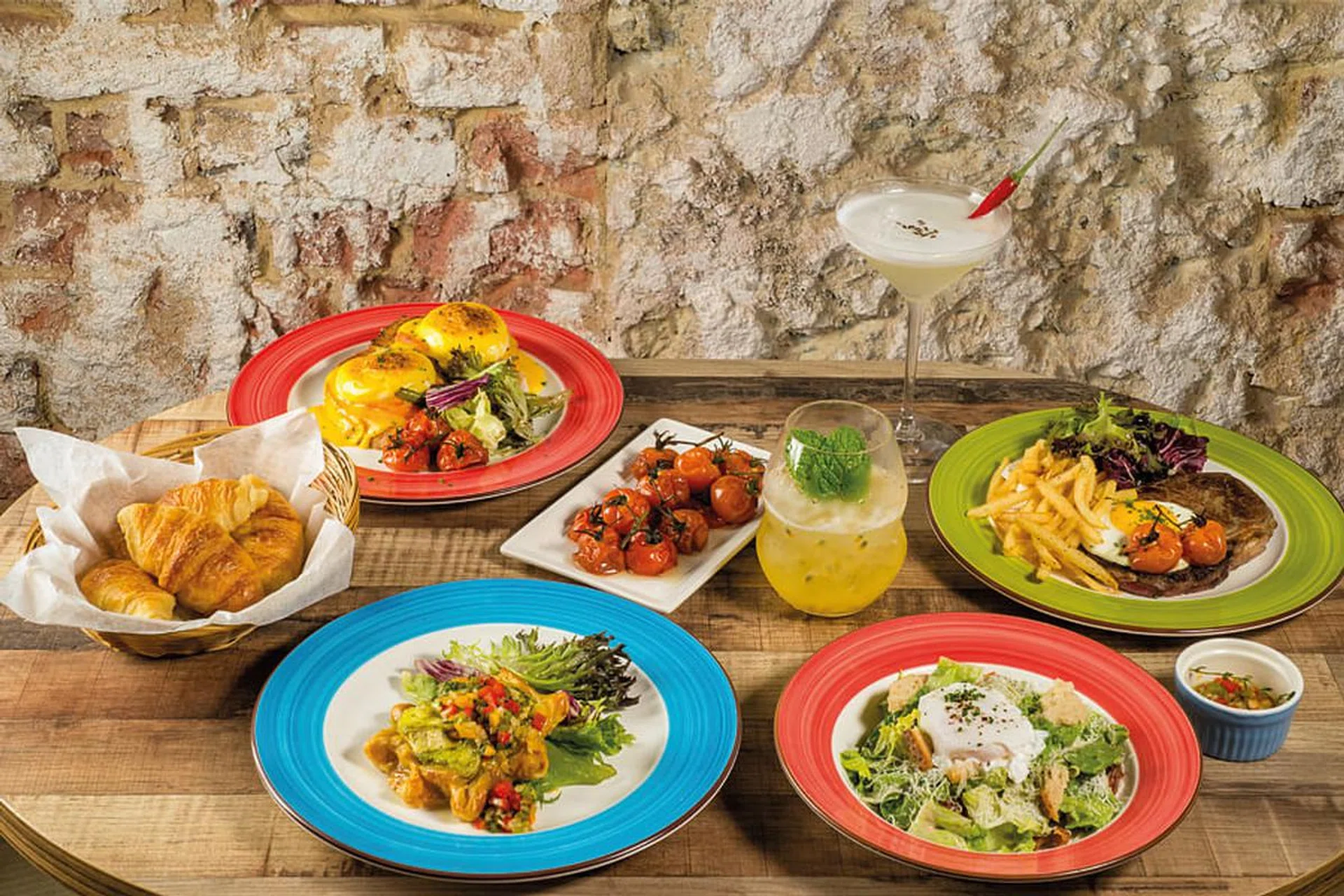 Coq and Balls' brunch selection is homey and undemanding - perfect comfort food.