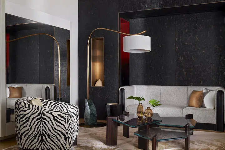 The jungle and Macau’s lush green hills inspired the interior design's jungle theme. (Photo: Capella at Galaxy Macau)