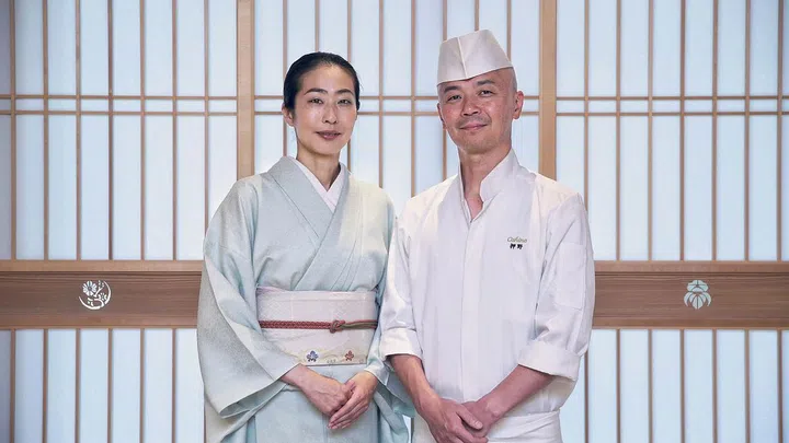 Koichiro Oshino and his wife Motoko.