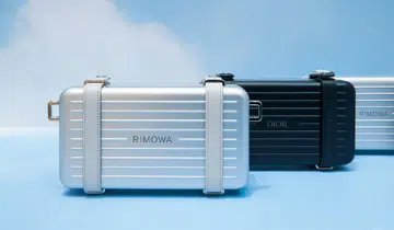 Dior Rimowa suitcase