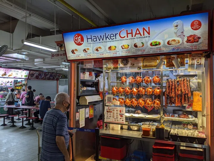 The Hawker Chan stall in Chinatown Complex Food Centre. (Photo: Kenneth SZ Goh)