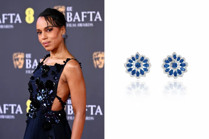 Kerry Washington in Prada and Chopard
