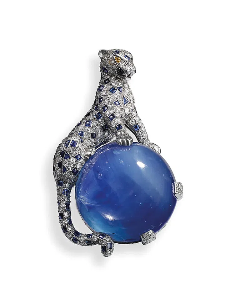 Panthere clip brooch, from 1949.