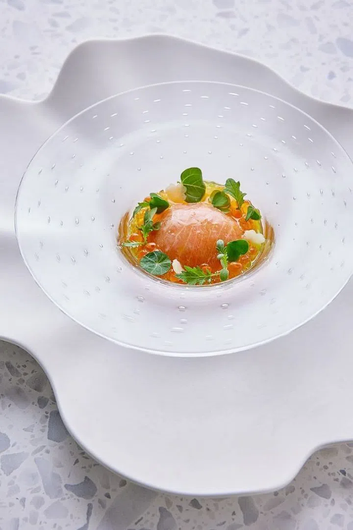 Restaurant A’s Saumon a l’oseille. (Photo: Restaurant A)
