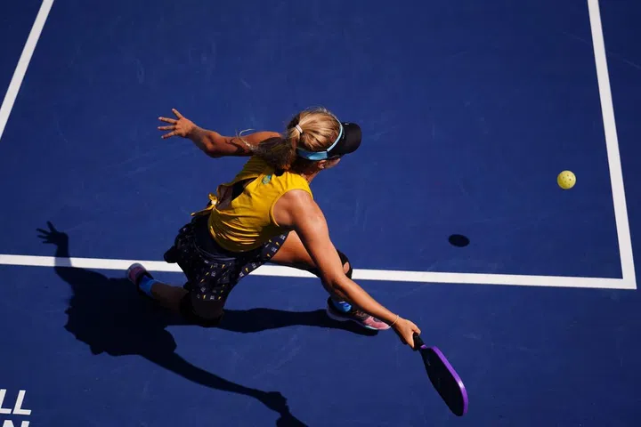 Aged only 14, Anna Leigh Waters has climbed to number 3 in the pickleball world rankings (Photo credit: USA Pickleball / Digital Spatula) 