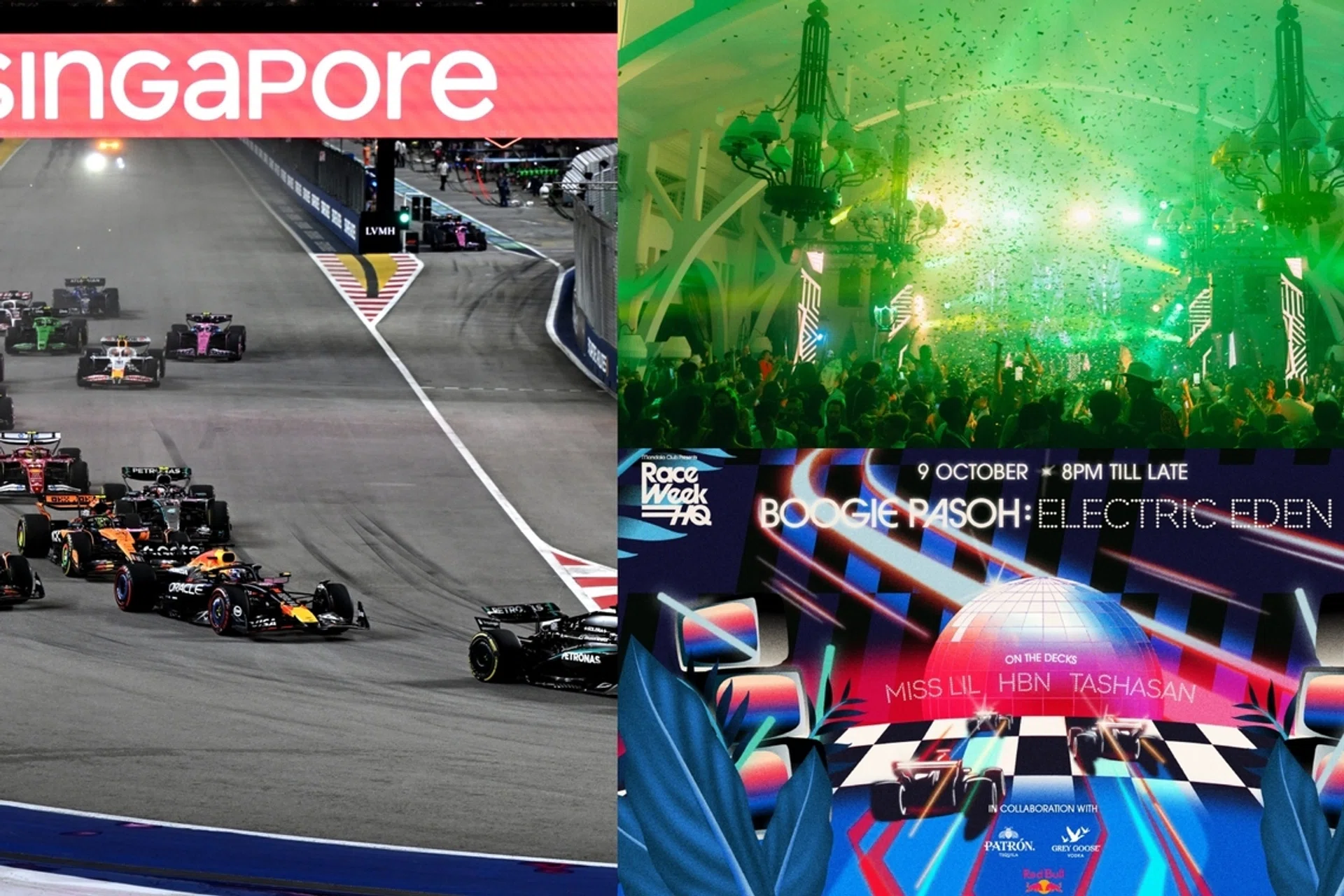 f1 parties