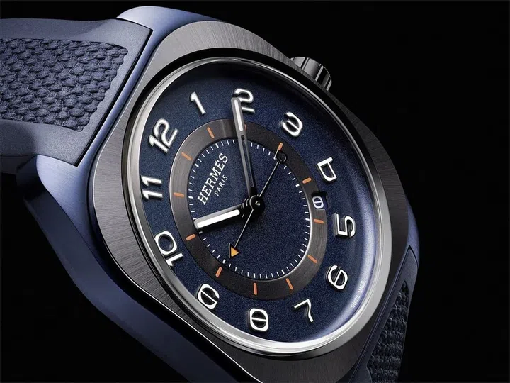 Hermes H08 blue titanium