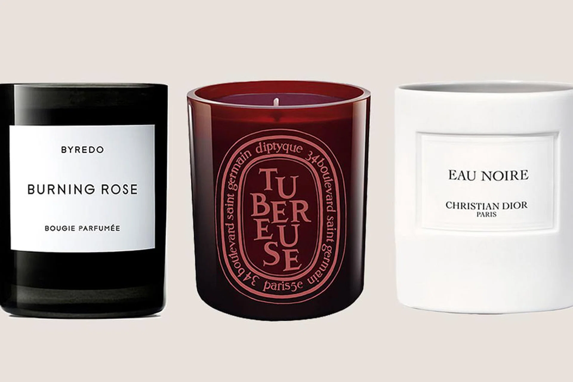 Byredo diptyque eau noire christian dior