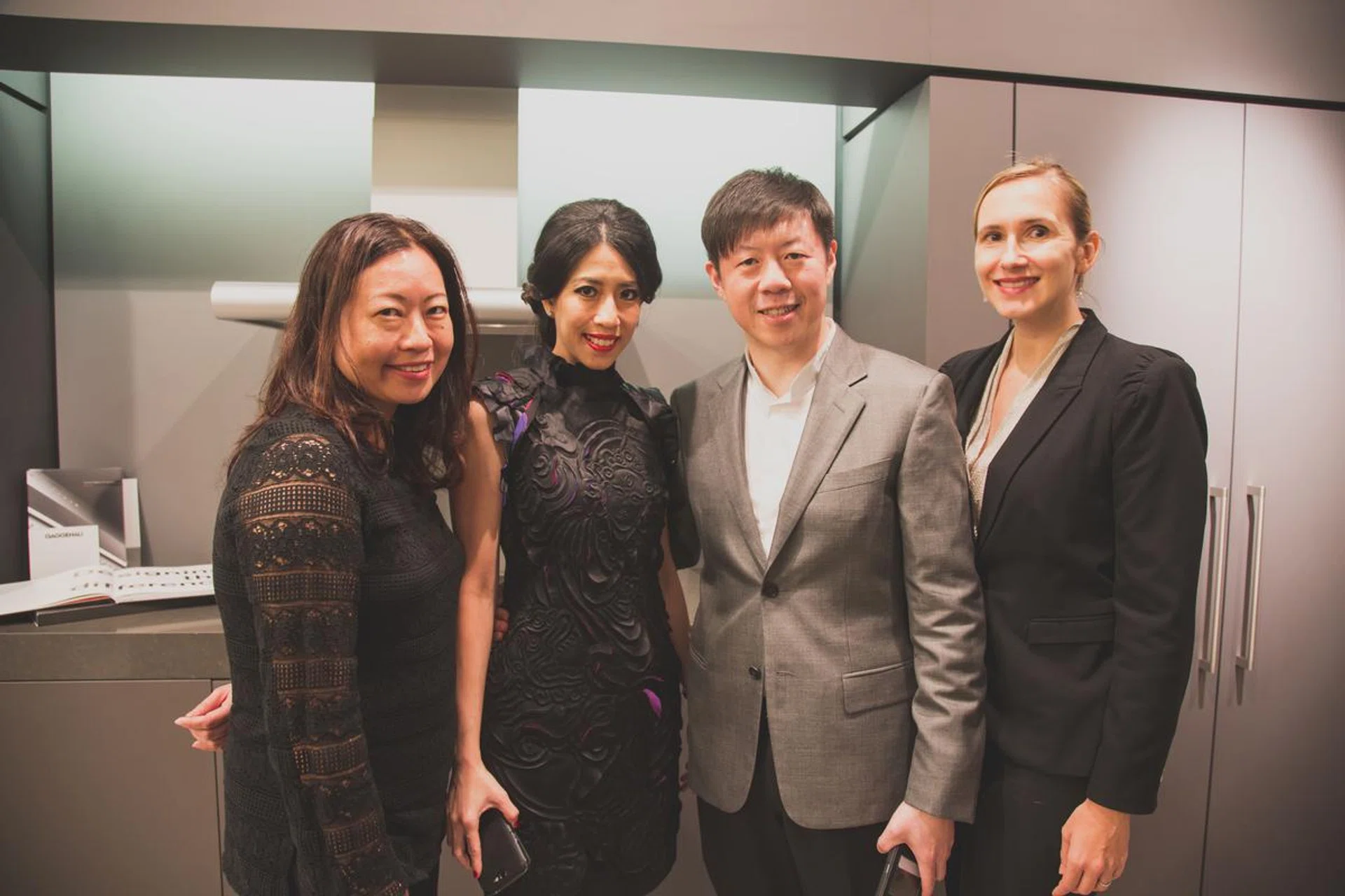  Juan Pei Ling, Grace Chong-Tan, Dr Ernest Rex Tan & Katja Flann  