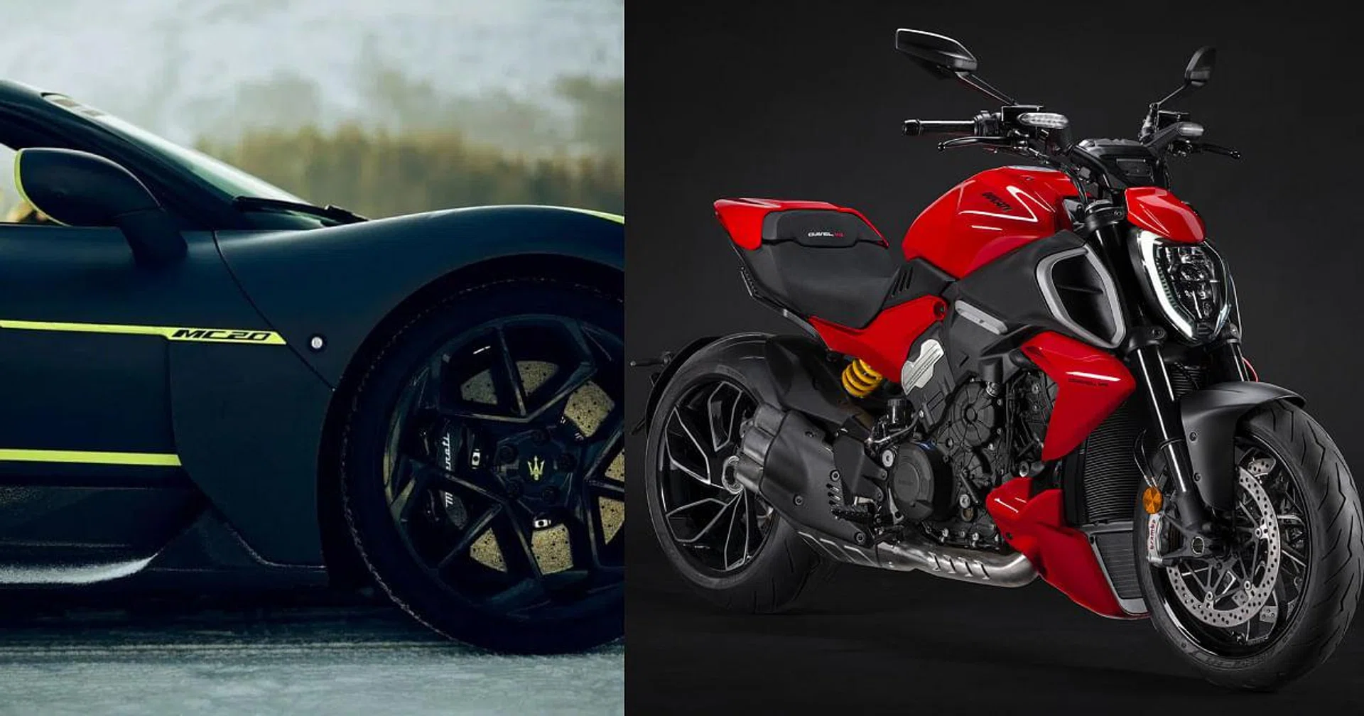 Photos: Maserati, Ducati
