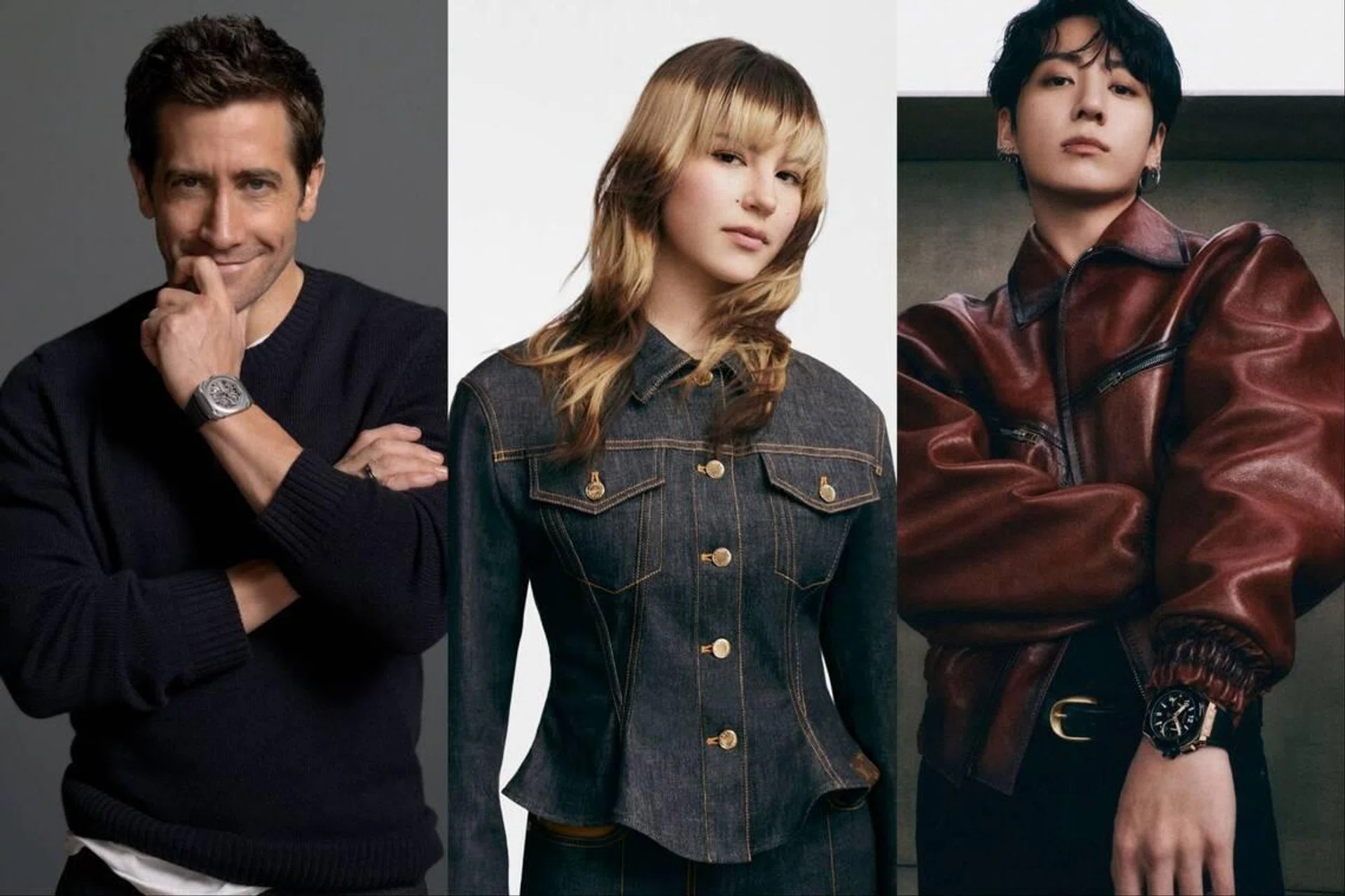 The new luxury brand ambassadors: Jake Gyllenhaal, Alysa Liu, and BTS’ Jung Kook