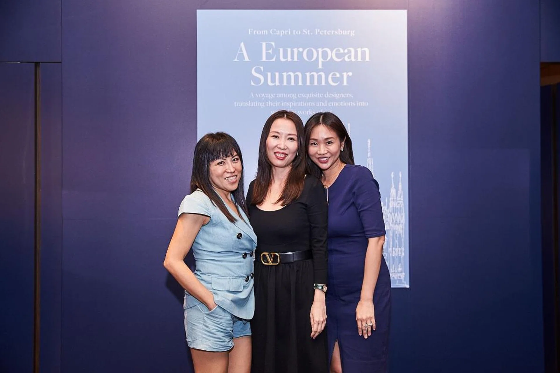 Angela Loh, Von Leong and Sharon Sim