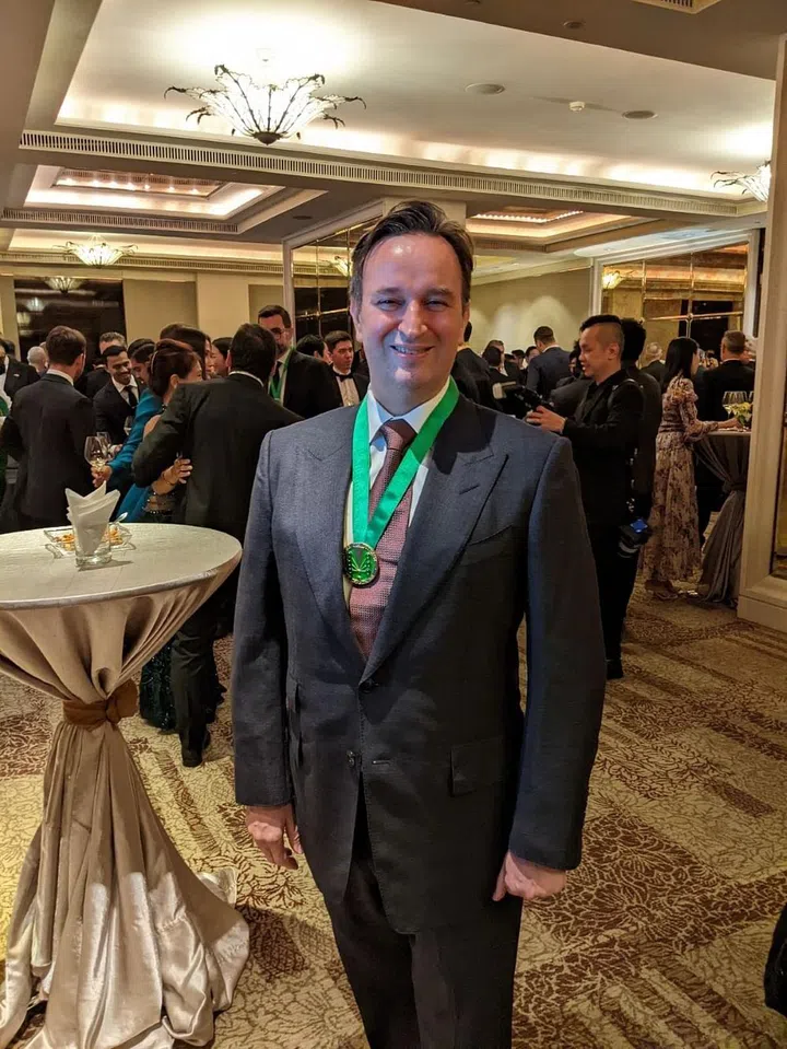 Chef Sebastien Lepinoy of Les Amis Restaurant. (Photo: Kenneth SZ Goh)