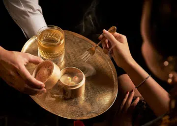 Madame Fan Bar's (Not) Classic PBJ cocktail