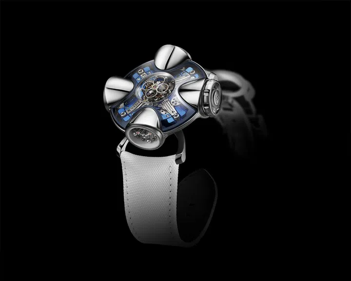 MB&F HM11 Architect with blue dial plate. (Photo: MB&F)