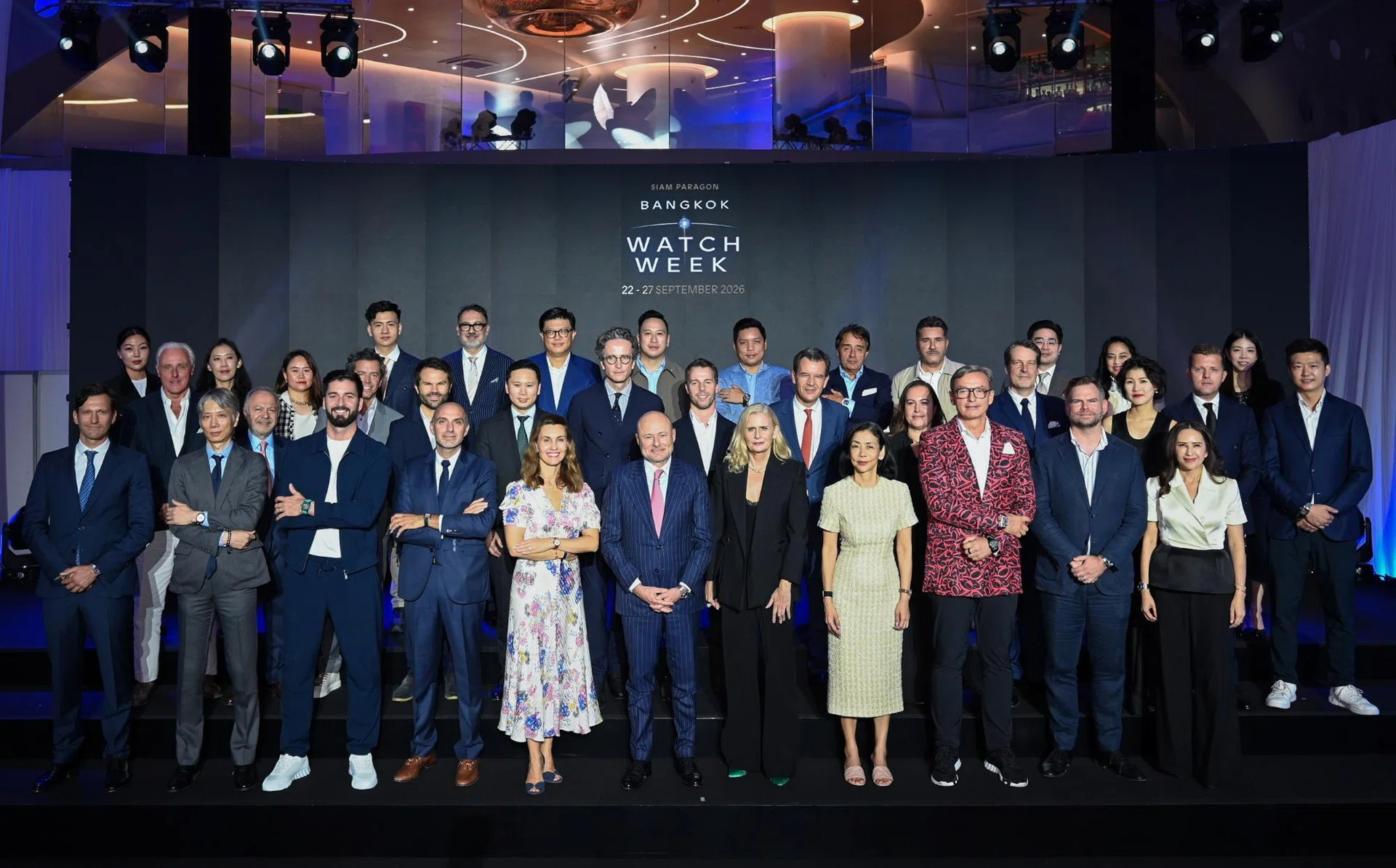 Siam Paragon Bangkok Watch Week 2026’s Opening Ceremony featuring the most senior executives of participating brands