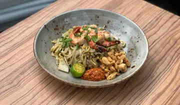 Hawker restaurant elevated dining Le Binchotan
