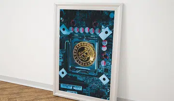 Art sold via cryptocurrency