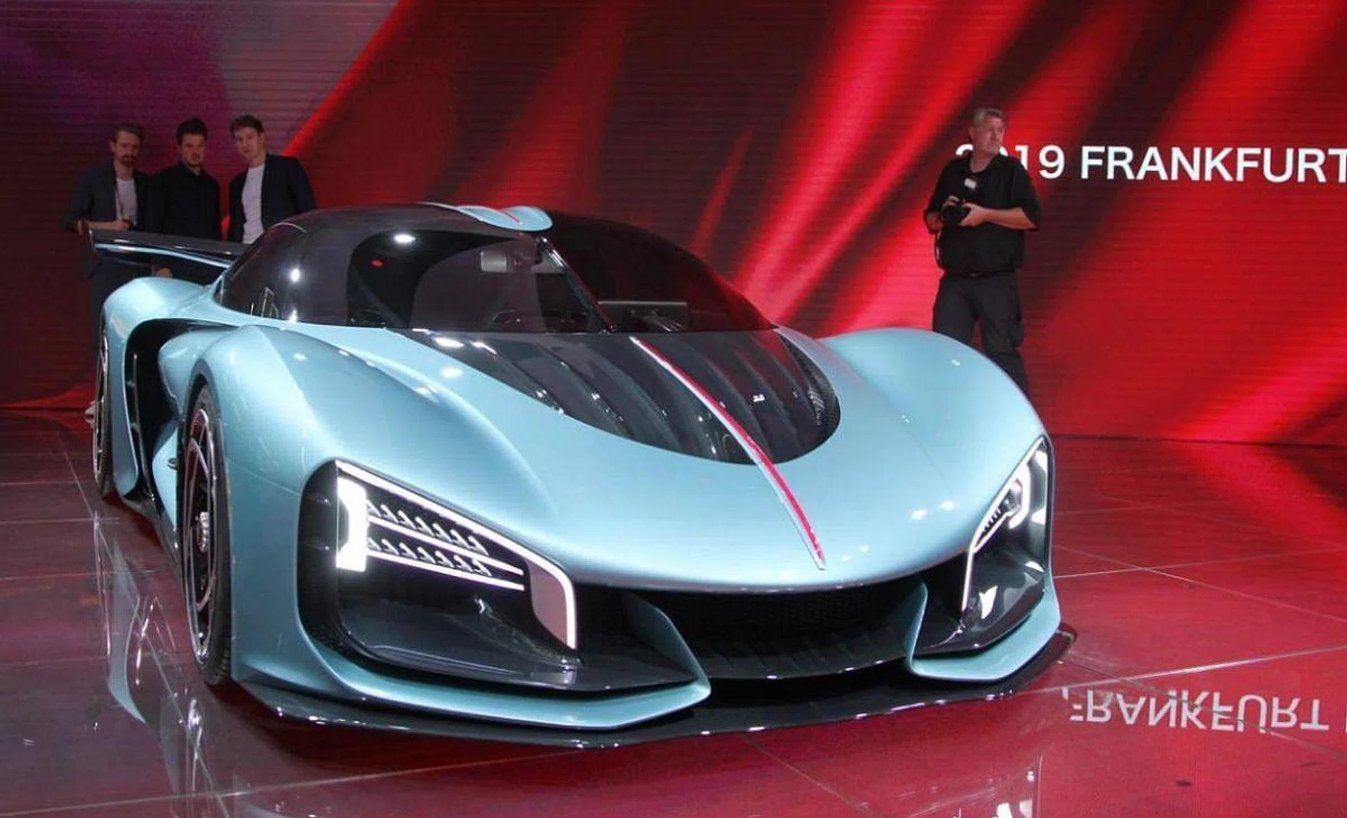 Hongqi presents new car models at the International Motor Show (IAA).