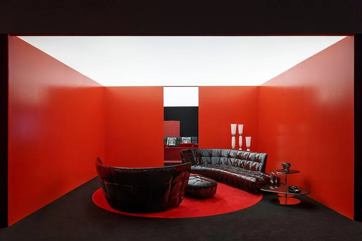 Versace staged a home collection exhibition at Milan Design Week 2022.