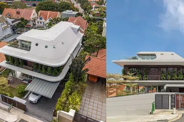 Luxury homes Singapore A D Lab Double Wing House