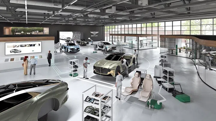 Bentley is upgrading is carbon-neutral facility in Crewe, England (Photo credit: Bentley)