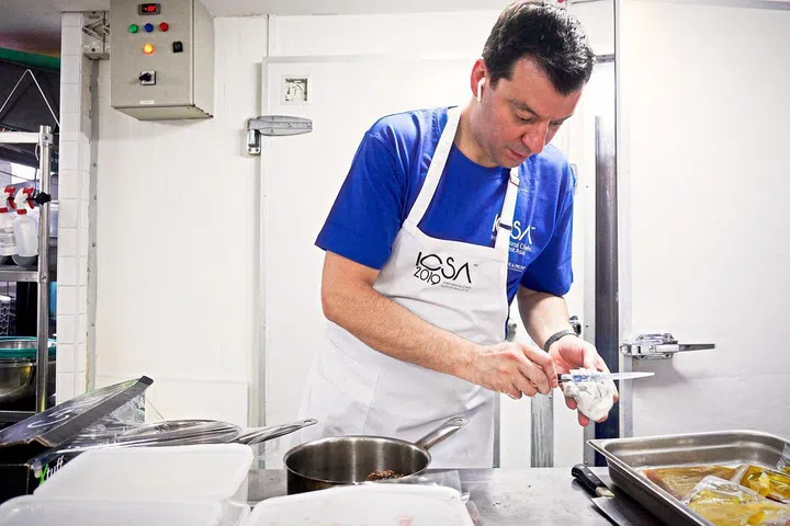 Chef Luca Fantin