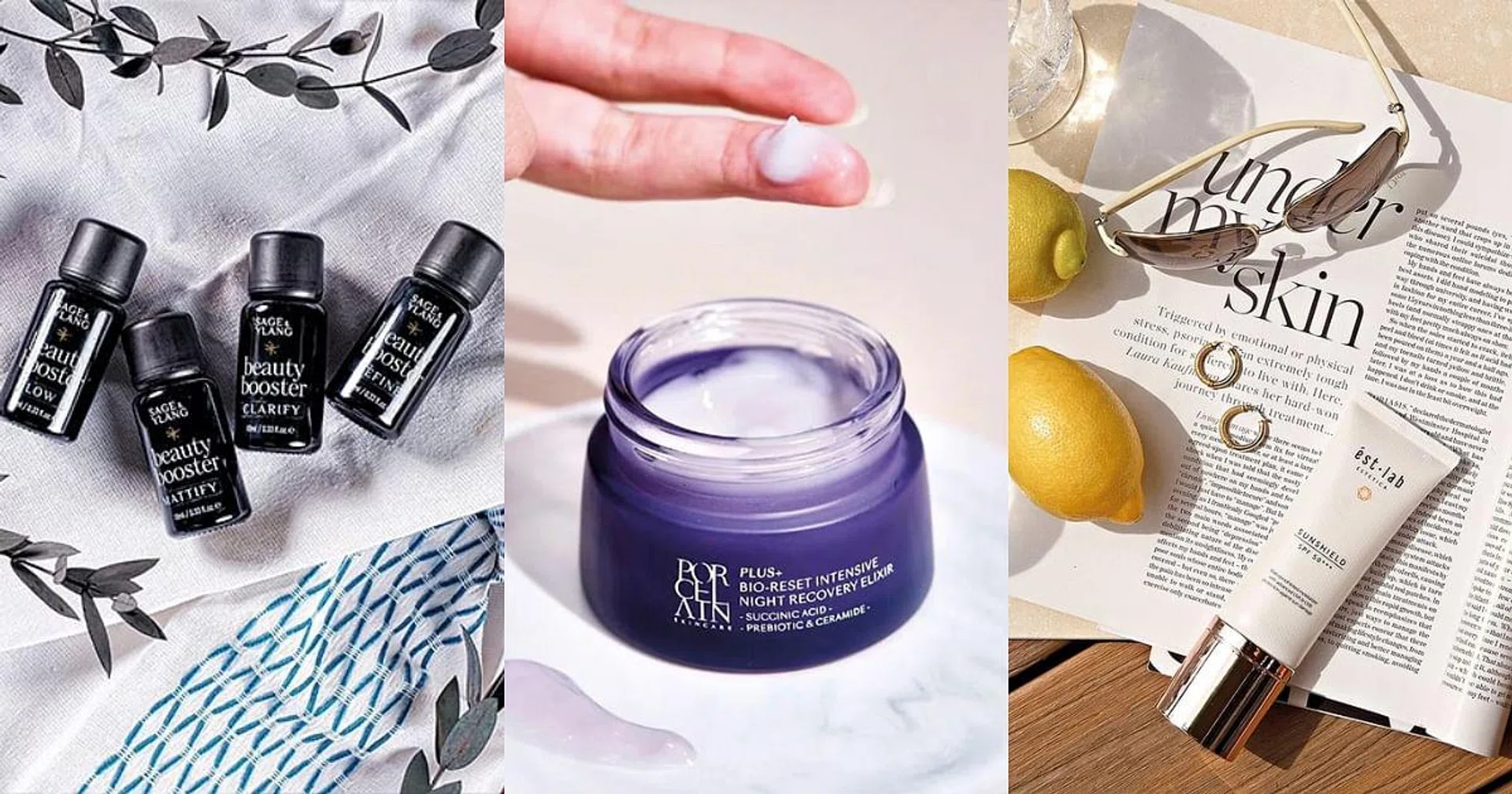 Photo: Sage & Ylang, Porcelain Skincare and ést.lab