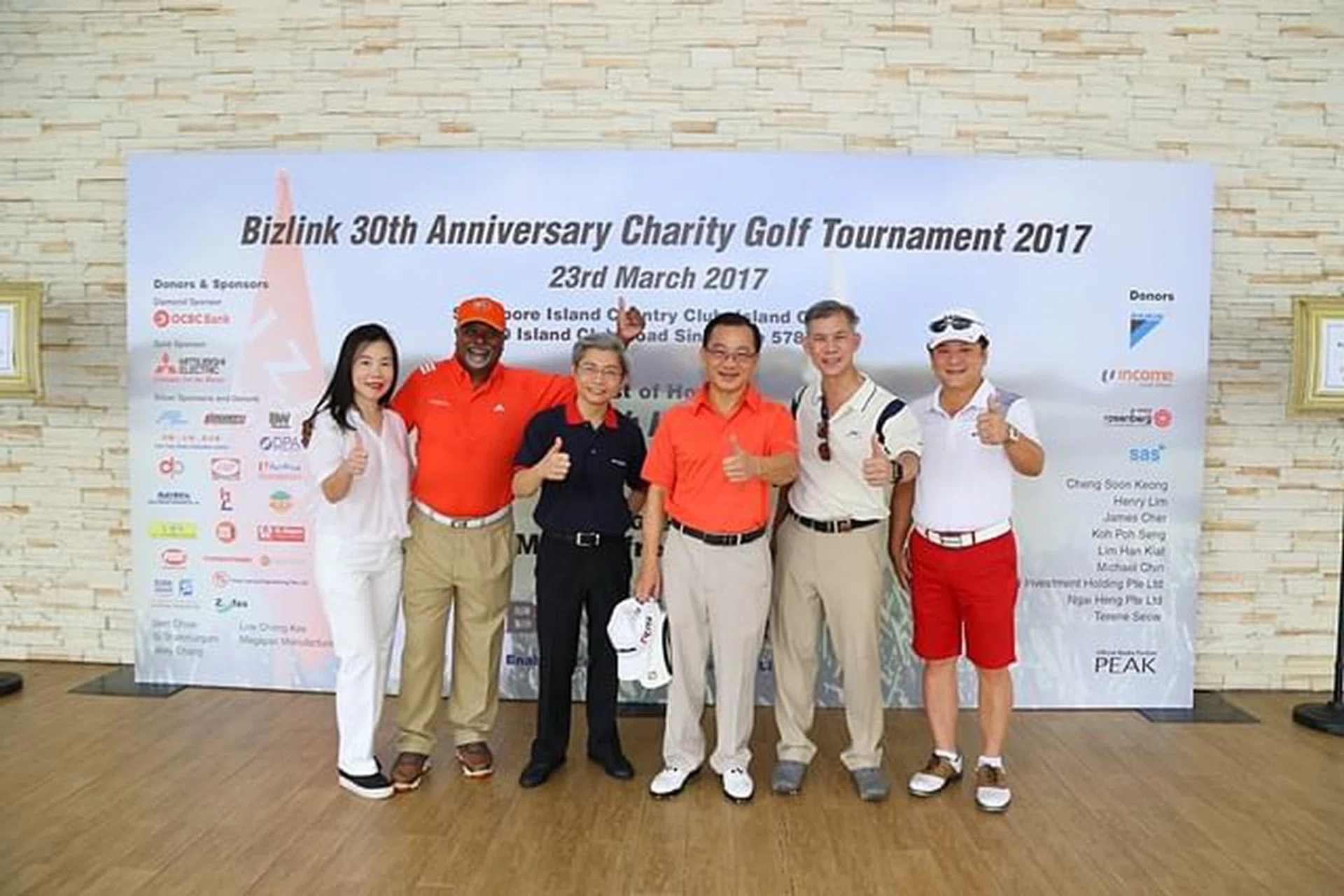 Rebecca Tan, Godfrey Robert, Alvin Lim, Seah Kian Peng, Wong King Yoong & Mr Chris Tan