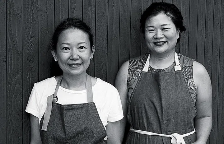 Pat Lau and Holly Ong.