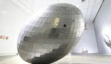 Haumea by Tawatchai Puntusawasdi at the minimalism exhibition in Singapore, ArtScience Museum.