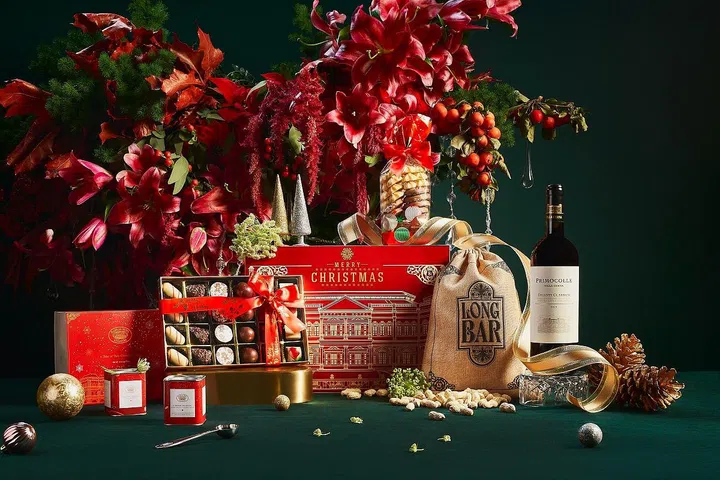 From gourmet gifts to homeware and toys for the little ones, Raffles Boutique simplifies your Christmas shopping with a selection of unique gifts for everyone on your list. PHOTO: RAFFLES HOTEL SINGAPORE