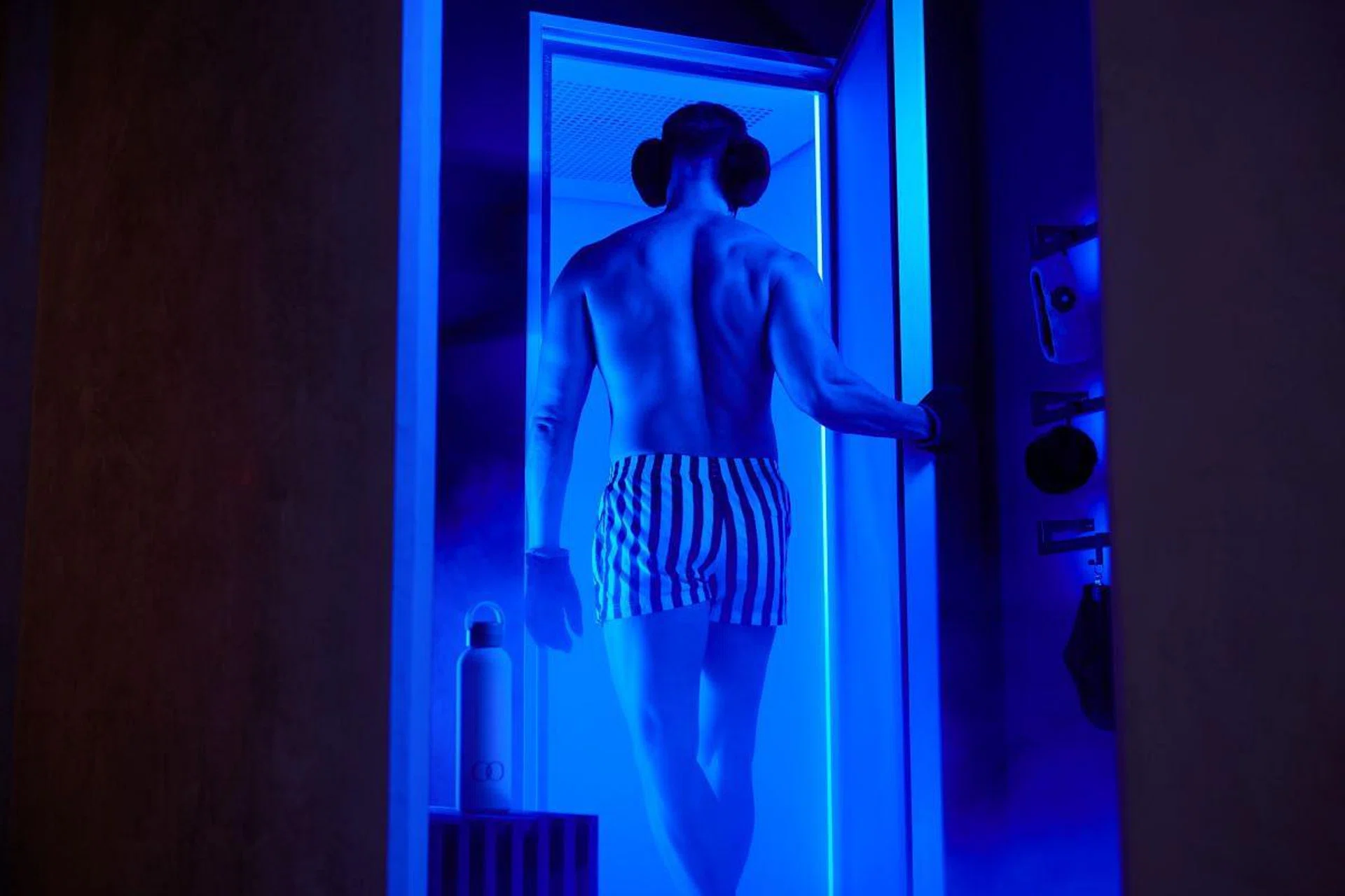 The cryotherapy chamber at Rekoop. (Photo: Rekoop)