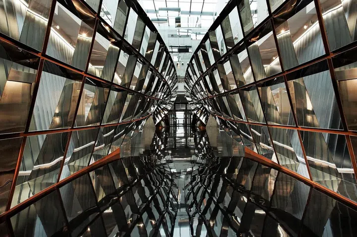 The interior of tax haven Le Freeport Singapore, where IPM Group stores gold.