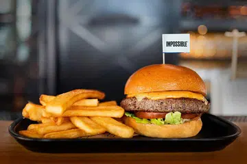 Impossible BSK Burger from Bread Street Kitchen