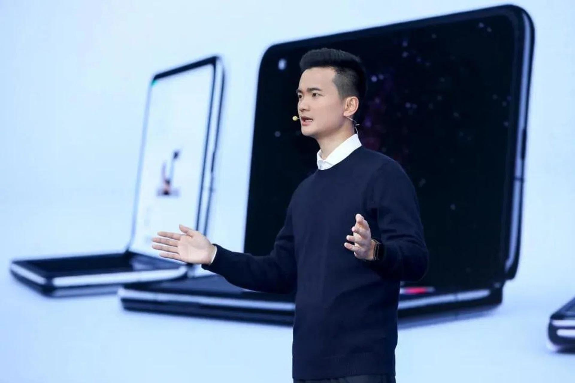 Zhou Yibao, creator of the Oppo Find N3. PHOTO: OPPO