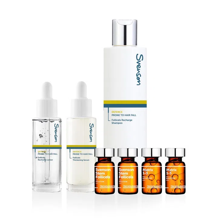 For a complete hair care solution, Svenson offers home care kits so that you can continue to maintain the health of your hair and scalp at different phases of your hair growth journey. (Photo: Svenson)